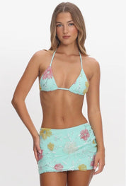 Midnight Sun 3 Piece Swim Set Aqua