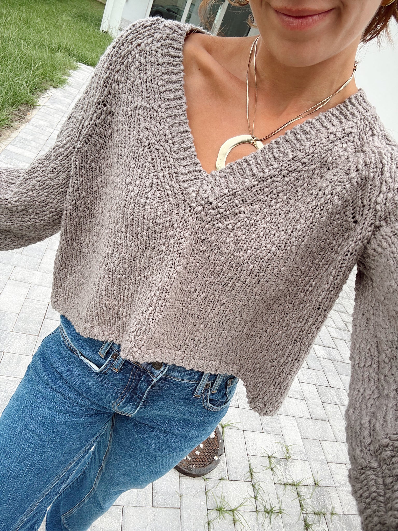 Heartland Cotton Pullover | Petrified Wood | Free People
