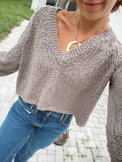 Heartland Cotton Pullover | Petrified Wood | Free People