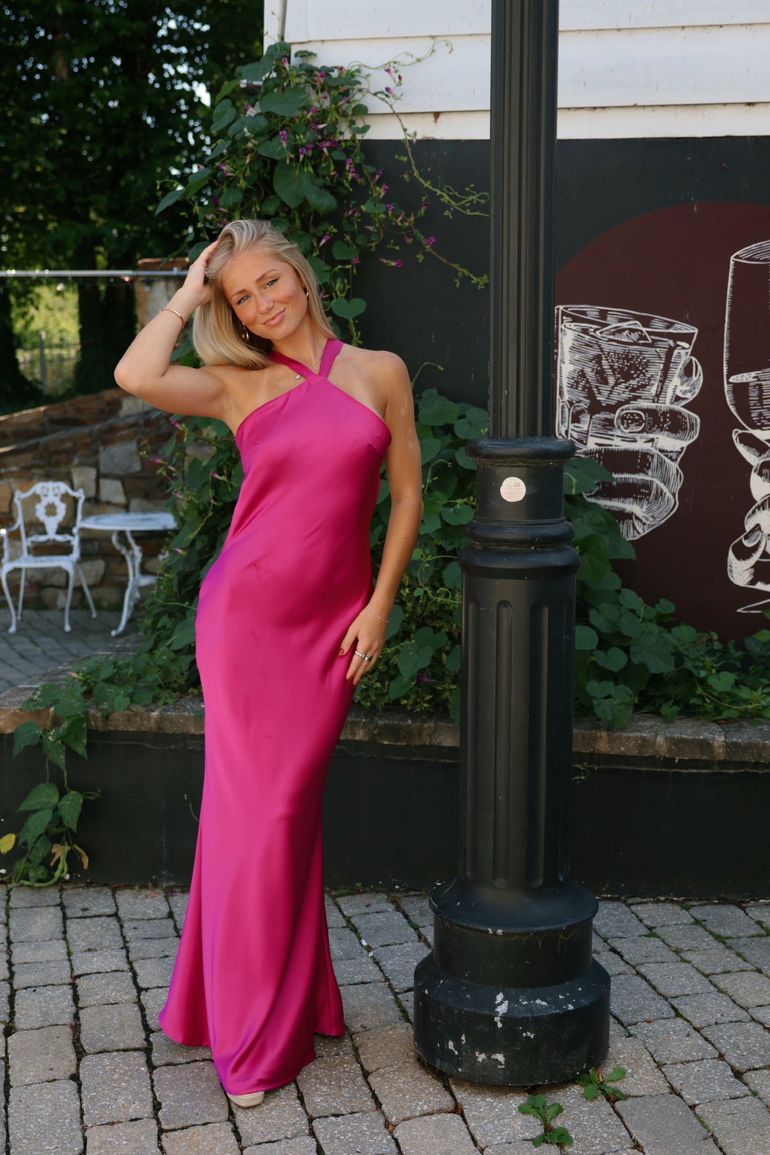 CHARA MAXI DRESS- MAGENTA