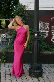 CHARA MAXI DRESS- MAGENTA