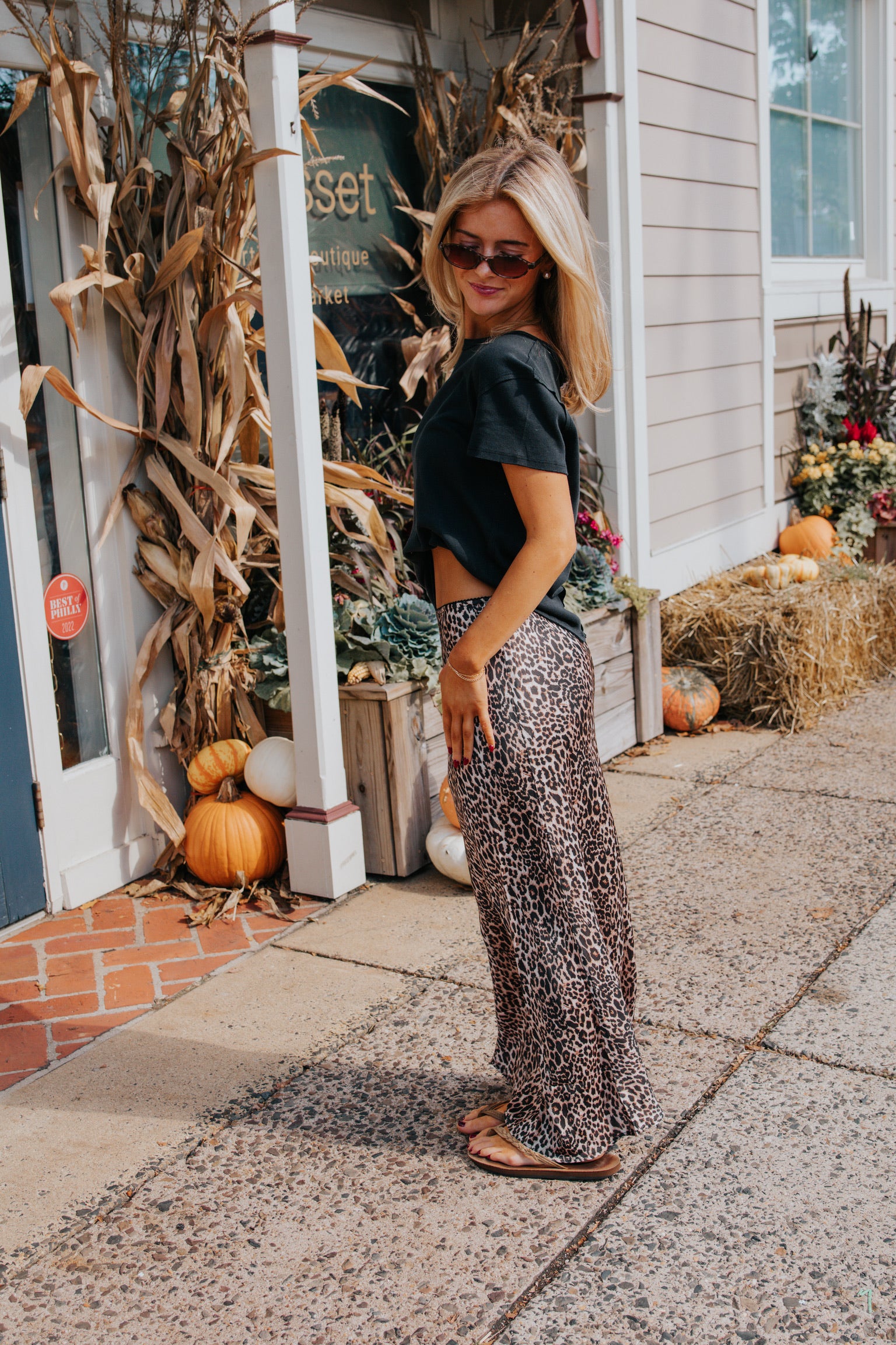 Cheetah Maxi Skirt | Vintage Havana