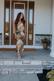 Tate Bandana Print Midi Dress | Lulus