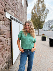 Wisteria Sweater Dark Green