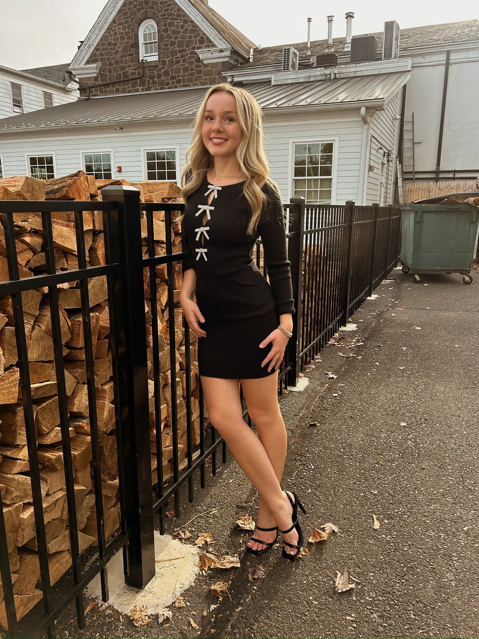 Ritzy Girl Mini Dress Black S