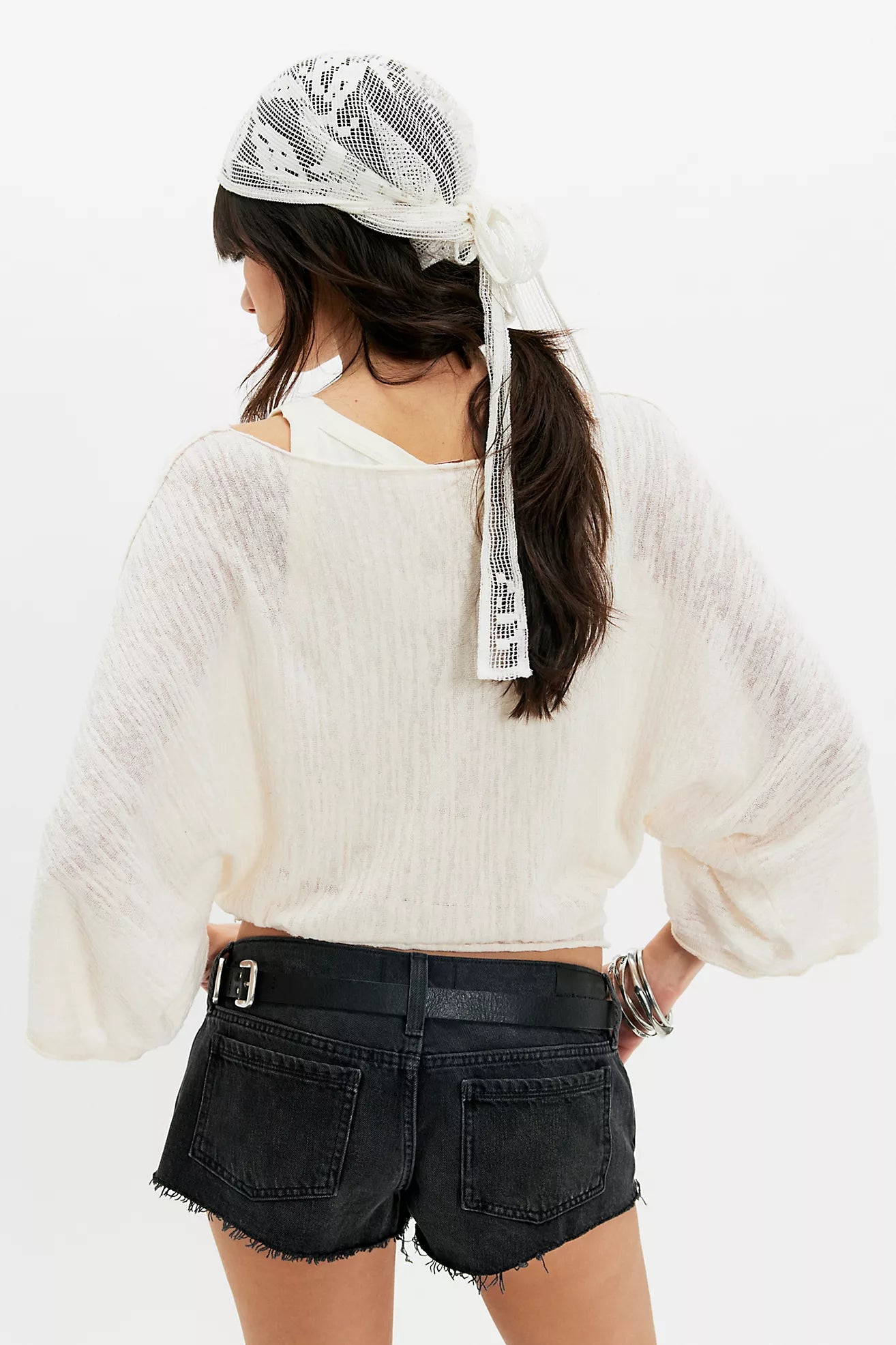 Amber Breeze Off-The-Shoulder Sweater Ivory