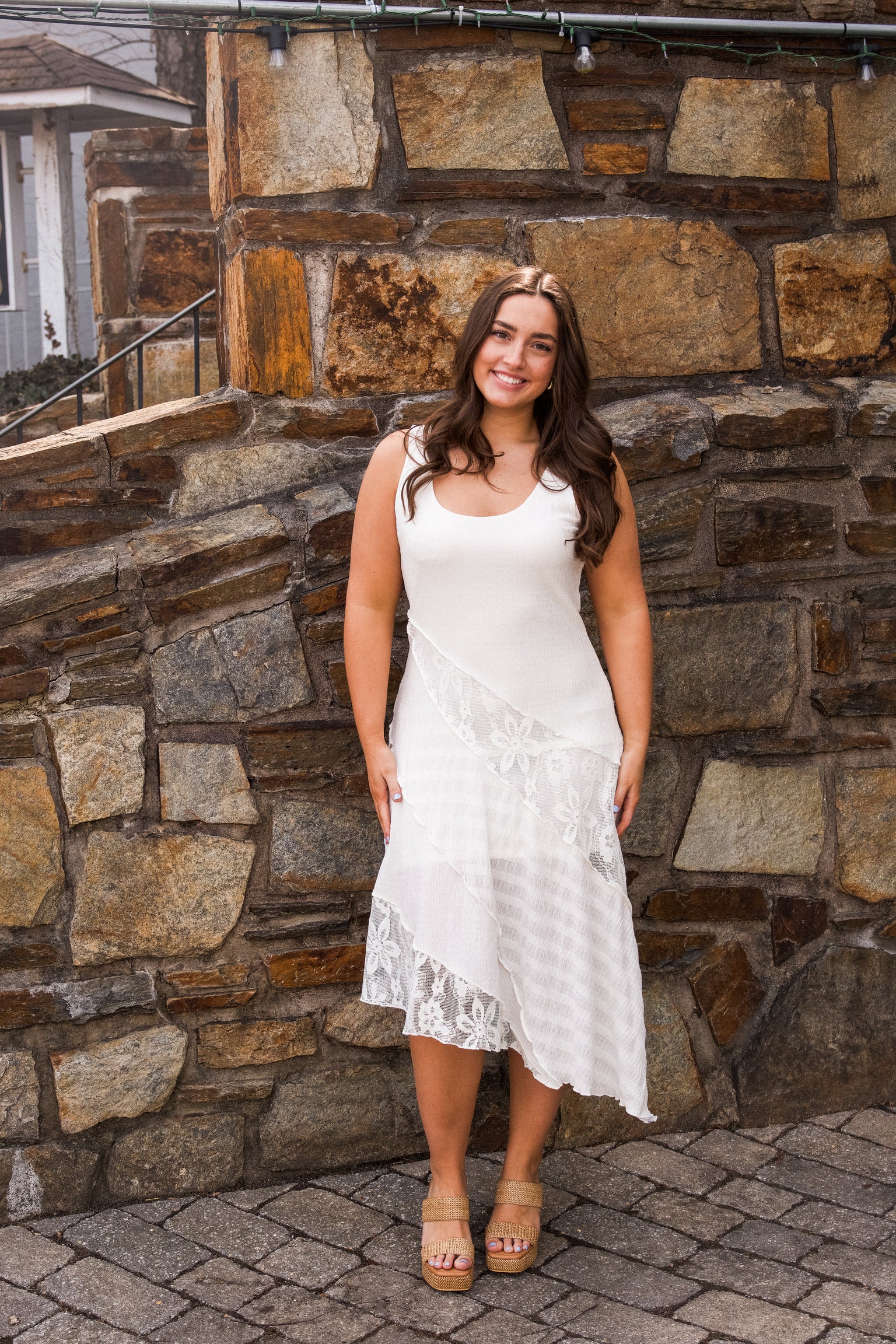 Vance Dress Marshmallow