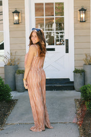 Ansel Terracotta Pleat Pants