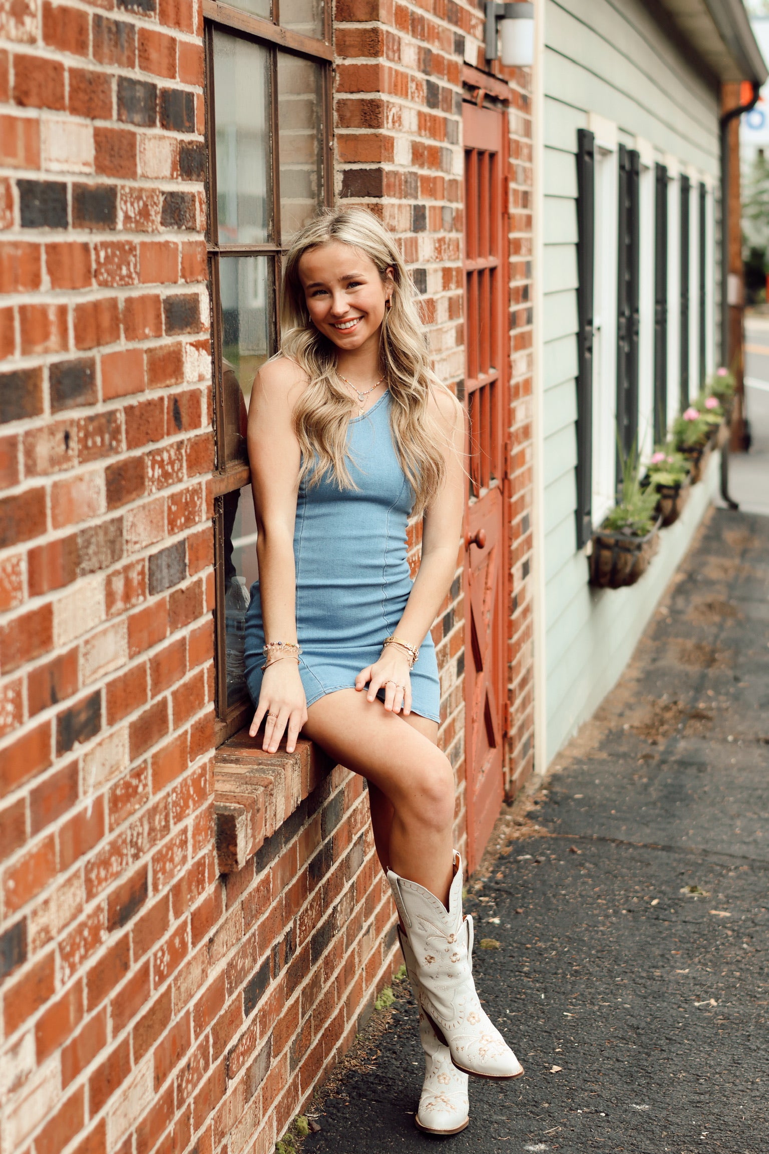 Dirt Roads Denim Dress