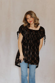 Velvet Summer Camp Tunic Black Combo FP