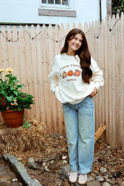 Farm Fresh Pumpkins Sweatshirt