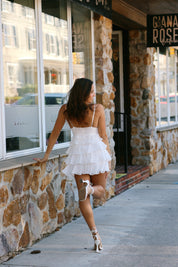 Kayla Mini Dress Ivory