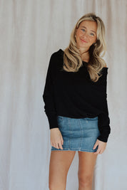 Daylight Denim Mini Skirt FP