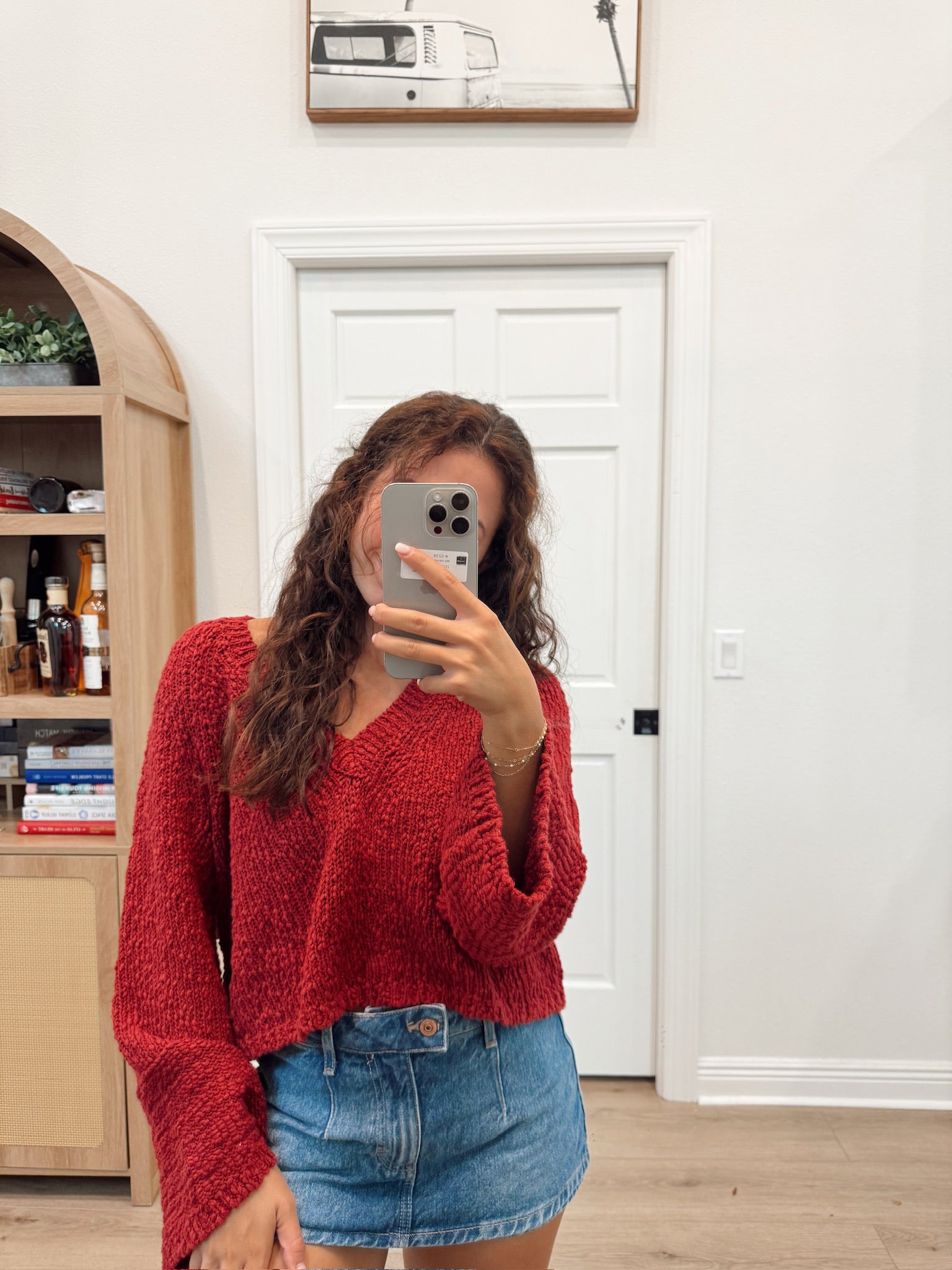 Heartland Cotton Pullover | Richest Red | Free People