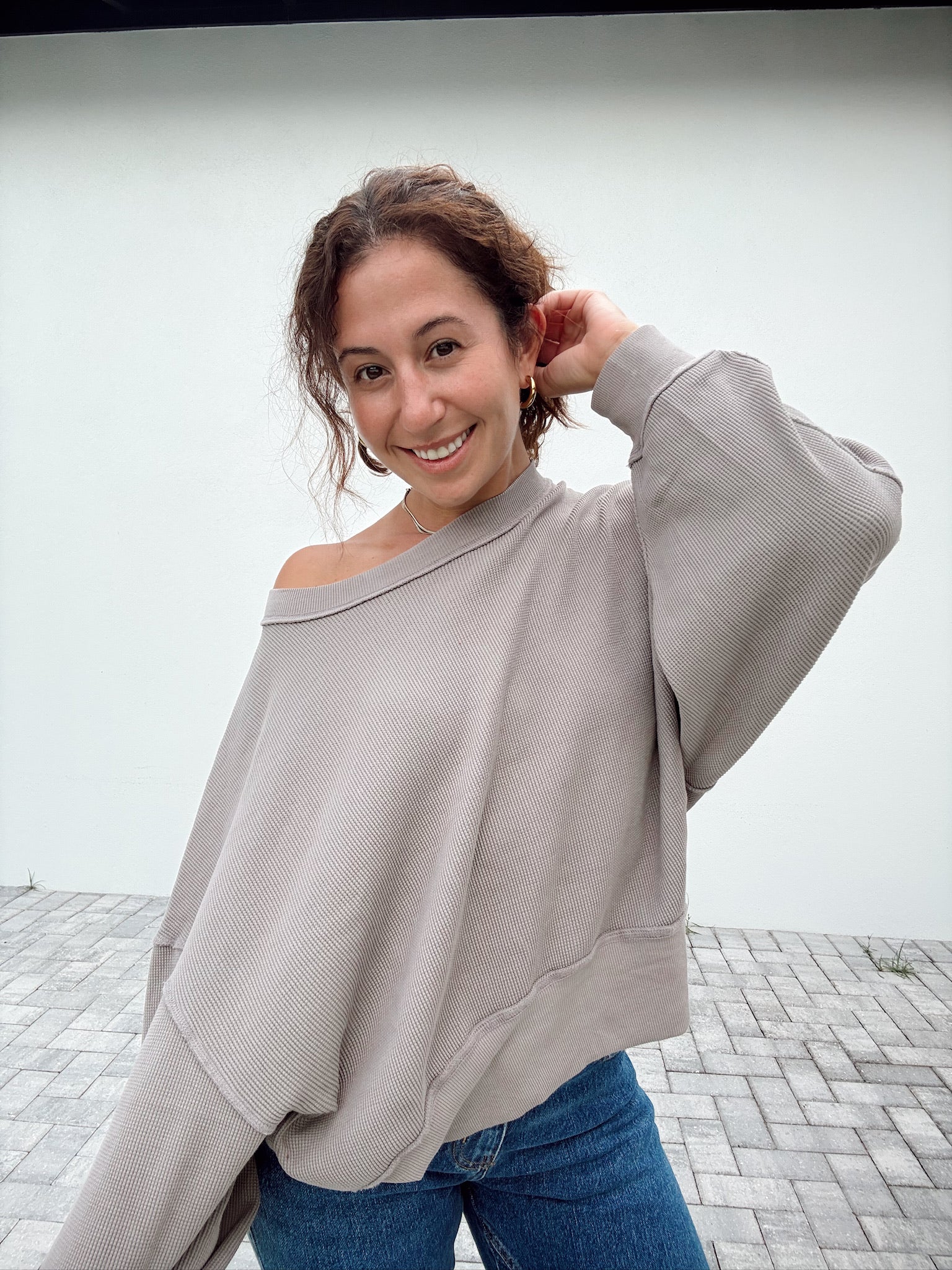 Skyline Tee | Petrified Wood | Free People