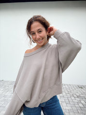 Skyline Tee | Petrified Wood | Free People