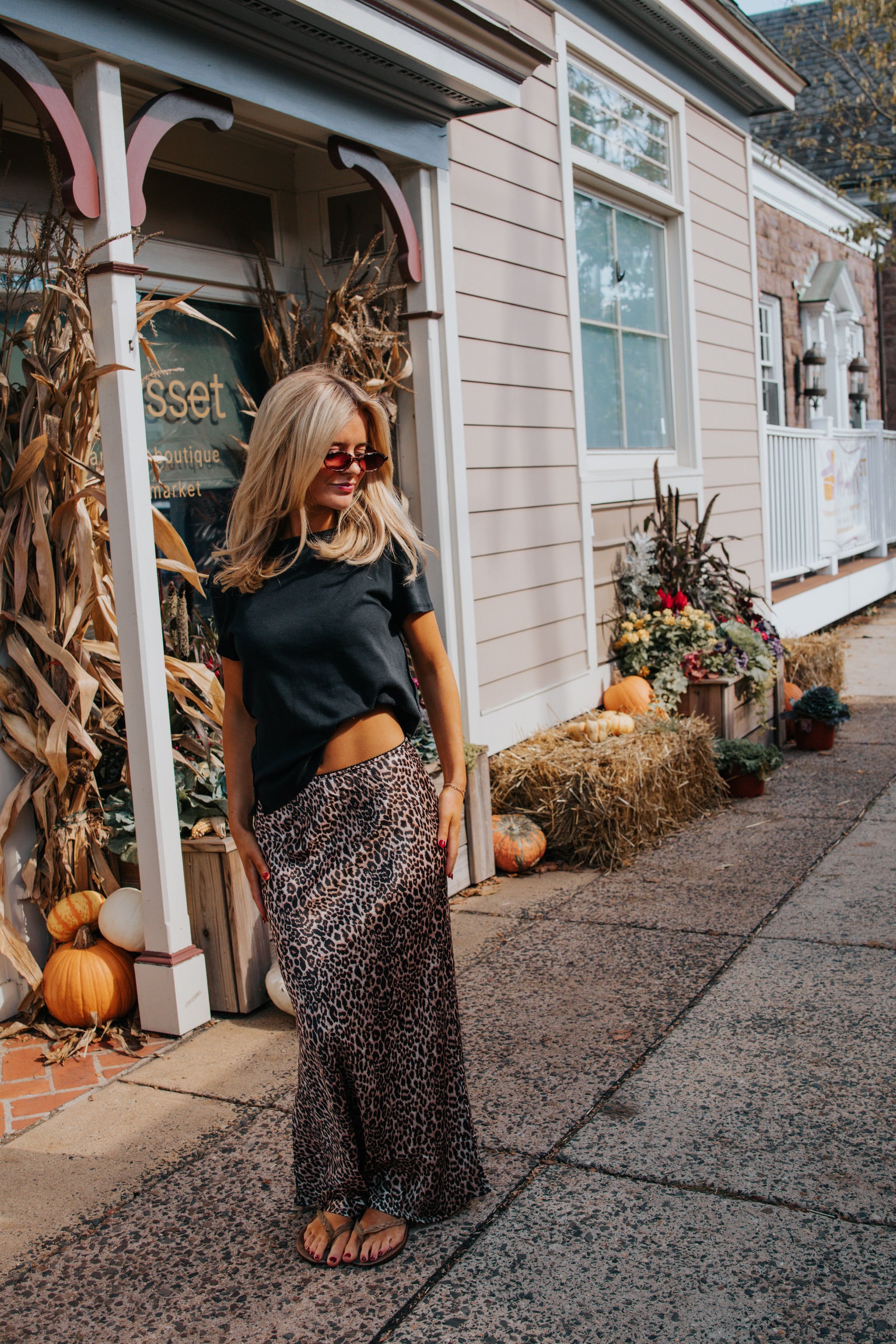 Cheetah Maxi Skirt | Vintage Havana