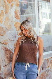 We The Free Opal Knit Tank | Emperador