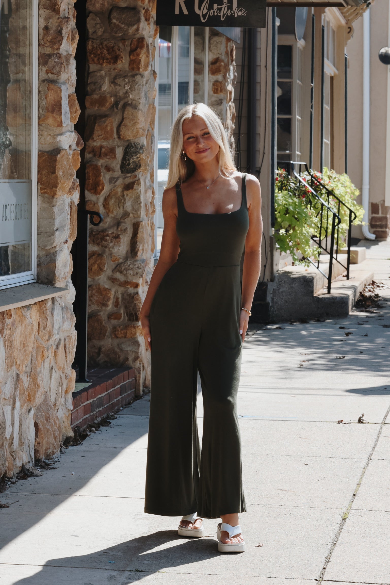 Amy Jumpsuit Olive