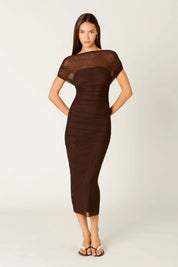 Aria Dress | Chocolate | NIA