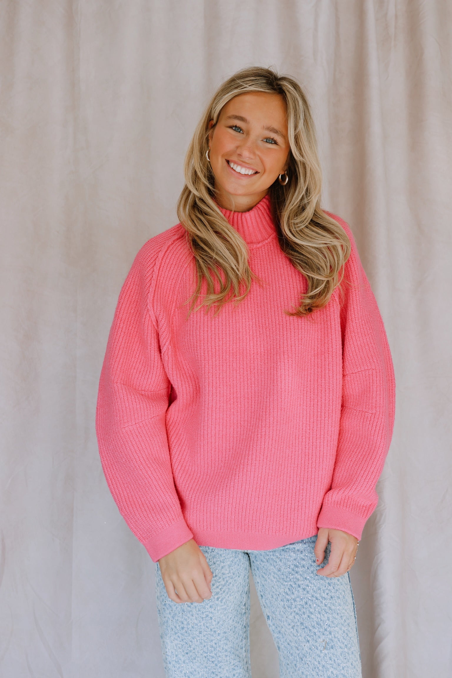 Sunbeam Sweater Hot Pink FP