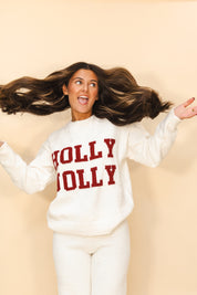 Holly Jolly Soft Sweater Set (sold as Set)