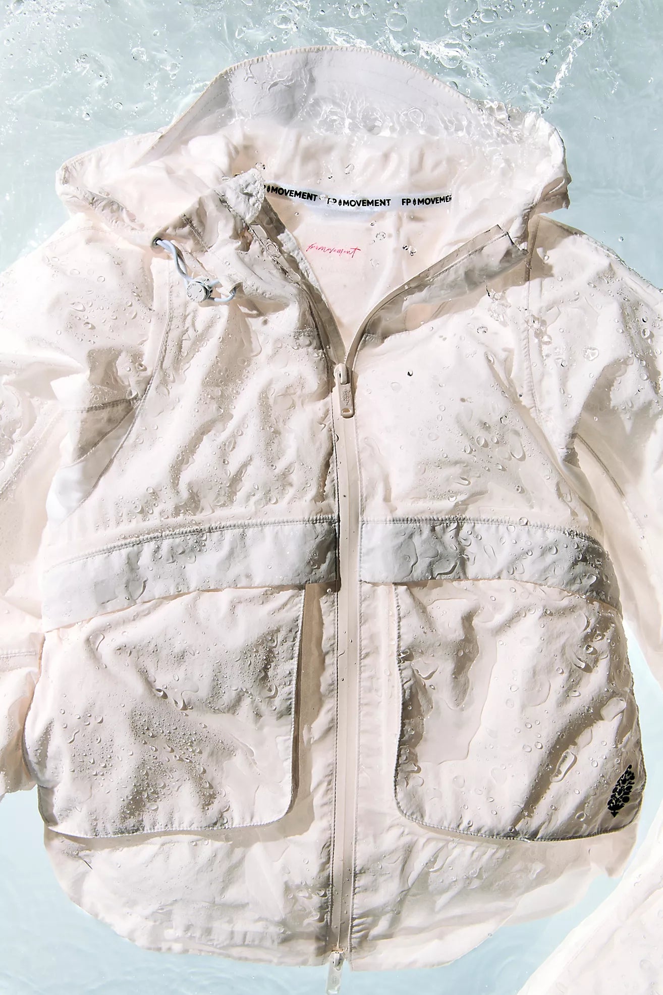 Dew Point Rain Jacket White | FP Movement