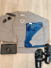 Skyline Tee | Petrified Wood | Free People