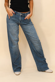 Logan Medium Wash Super Soft Dad Jean 32"