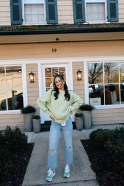 Campus Cutie Sweater Pistachio