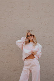 RNWY CREW NECK SWEATER - BALLET PINK