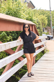 Tori Romper Black