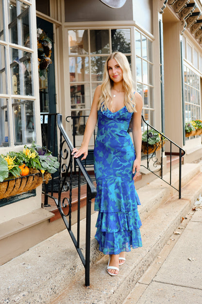 Leilani Maxi Green/Blue