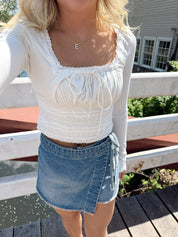 Scarlett Smocked Top FP
