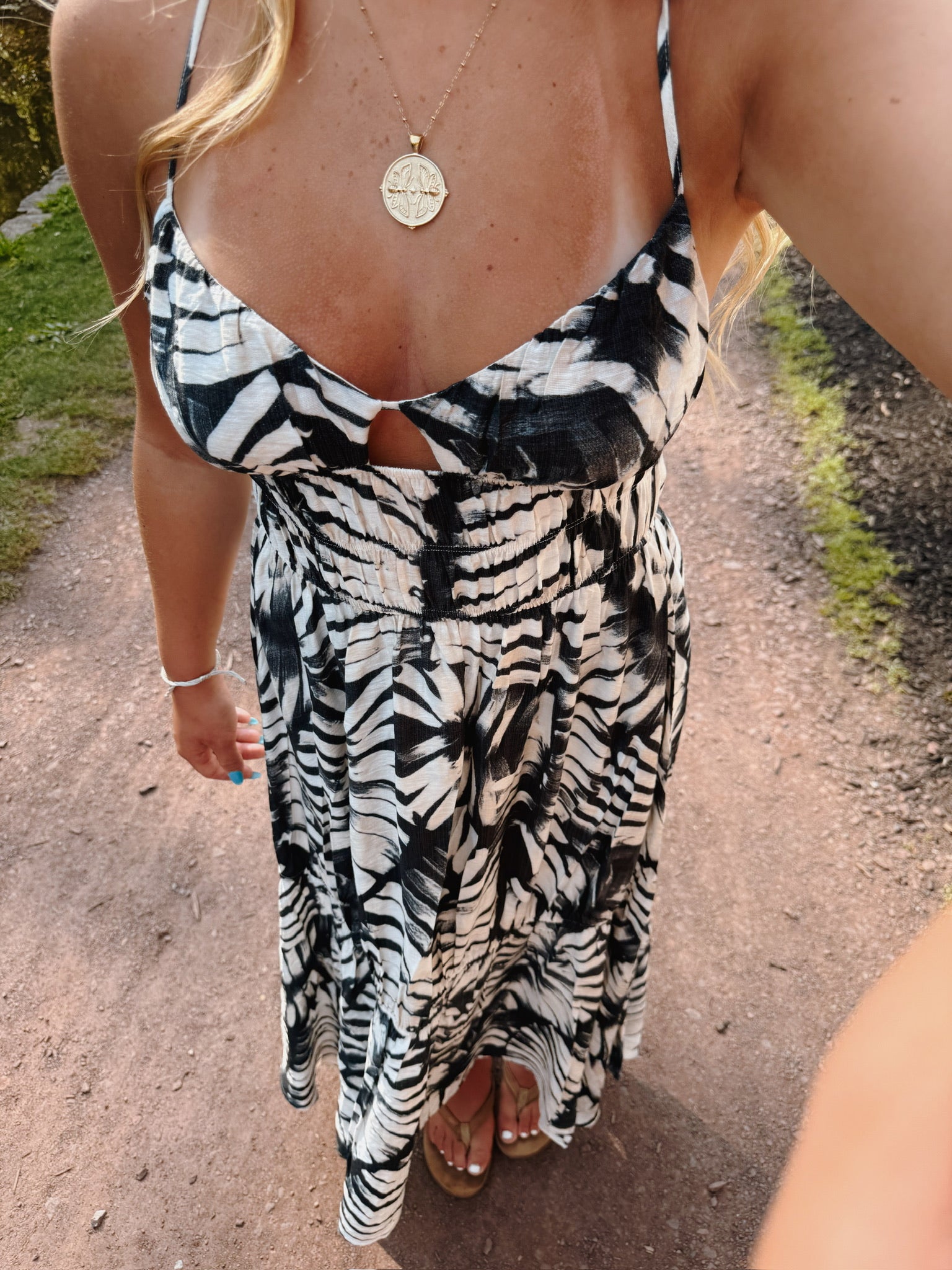 Jackie Dress Blk/Wht