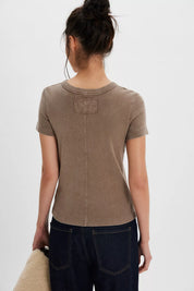 We The Free Atlas Crew Tee |Dutch Cocoa | Free People
