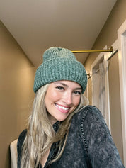 Harbor Marled Ribbed Beanie