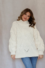 Heart You Pullover Ivory FP