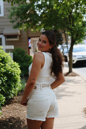 Moxie Shorts Cream FP