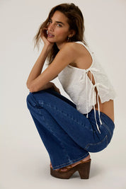 Faded Gardens Tank in White