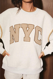 Cozy Girl NYC Stitched 2 Piece Set (SOLD AS SET)