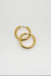 Thin Gold Hoops