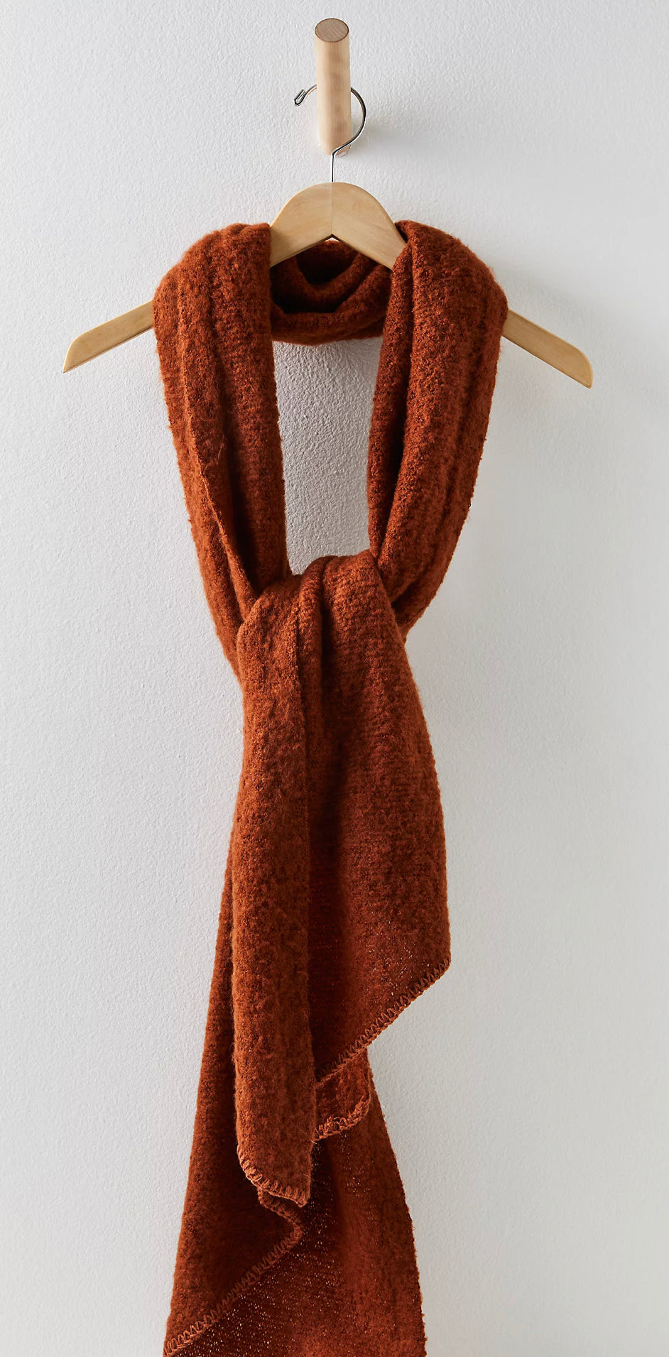 Rangeley Recycled Blend Scarf in Gingerbread