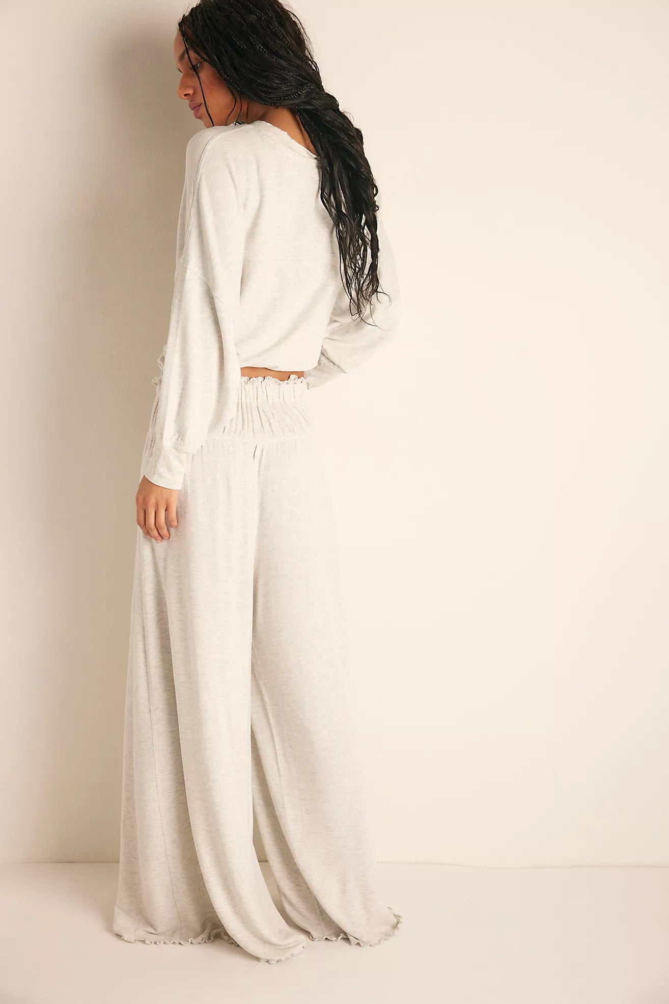 Dream State Pants by Free People in Heather Grey