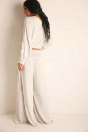 Dream State Pants by Free People in Heather Grey