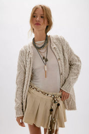 Opal Knit Cardi in Tea by Free People