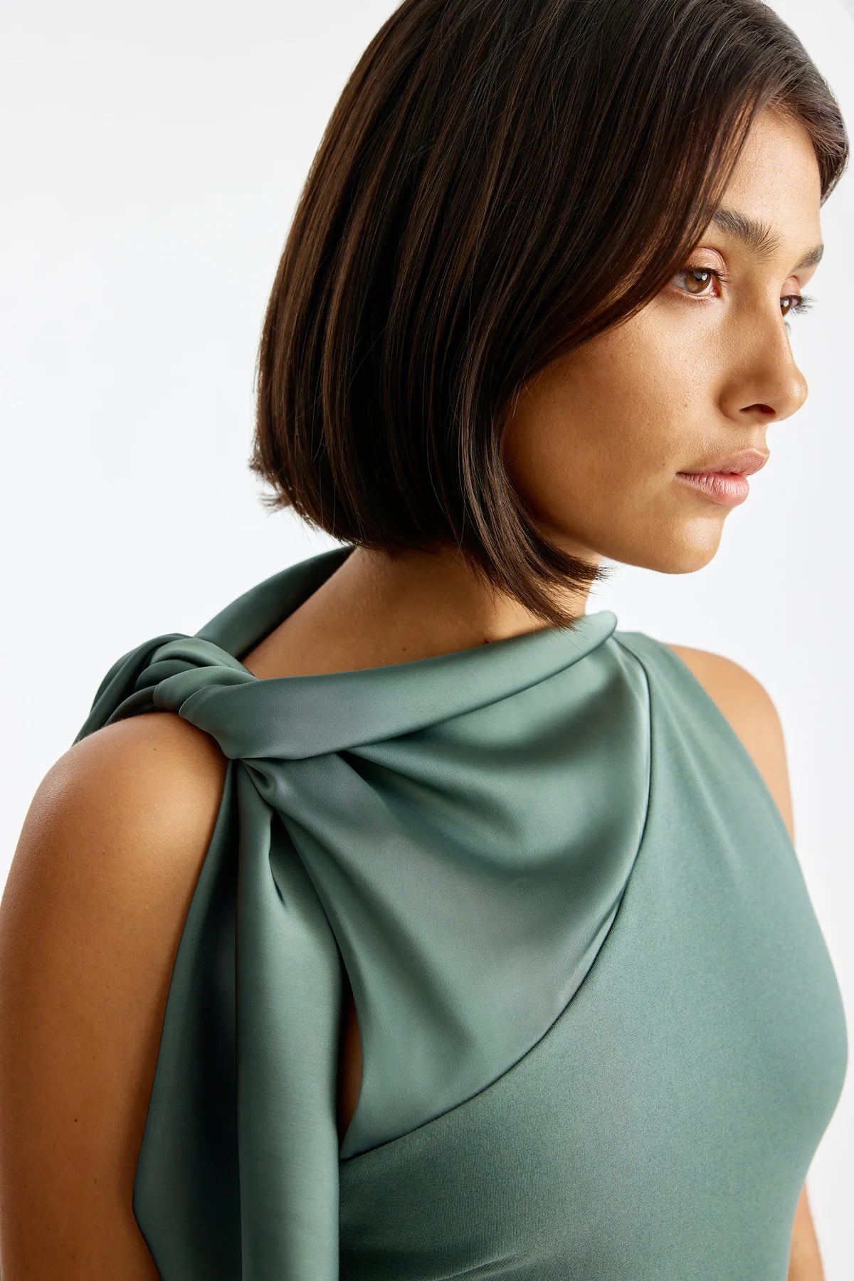 SHILO DRESS - ARMY GREEN