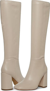 Lizah Bone Leather Knee High Boot