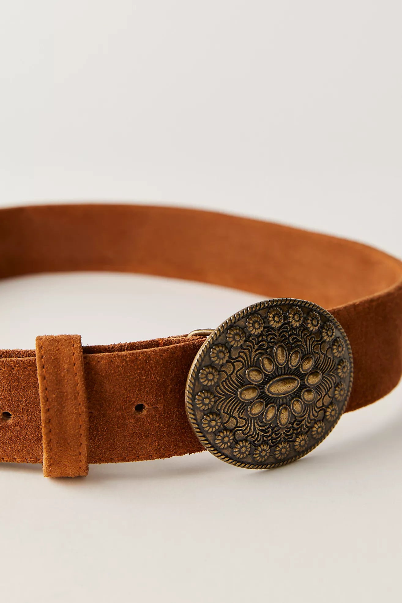 Duchess Concho Belt - Cognac