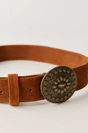 Duchess Concho Belt - Cognac